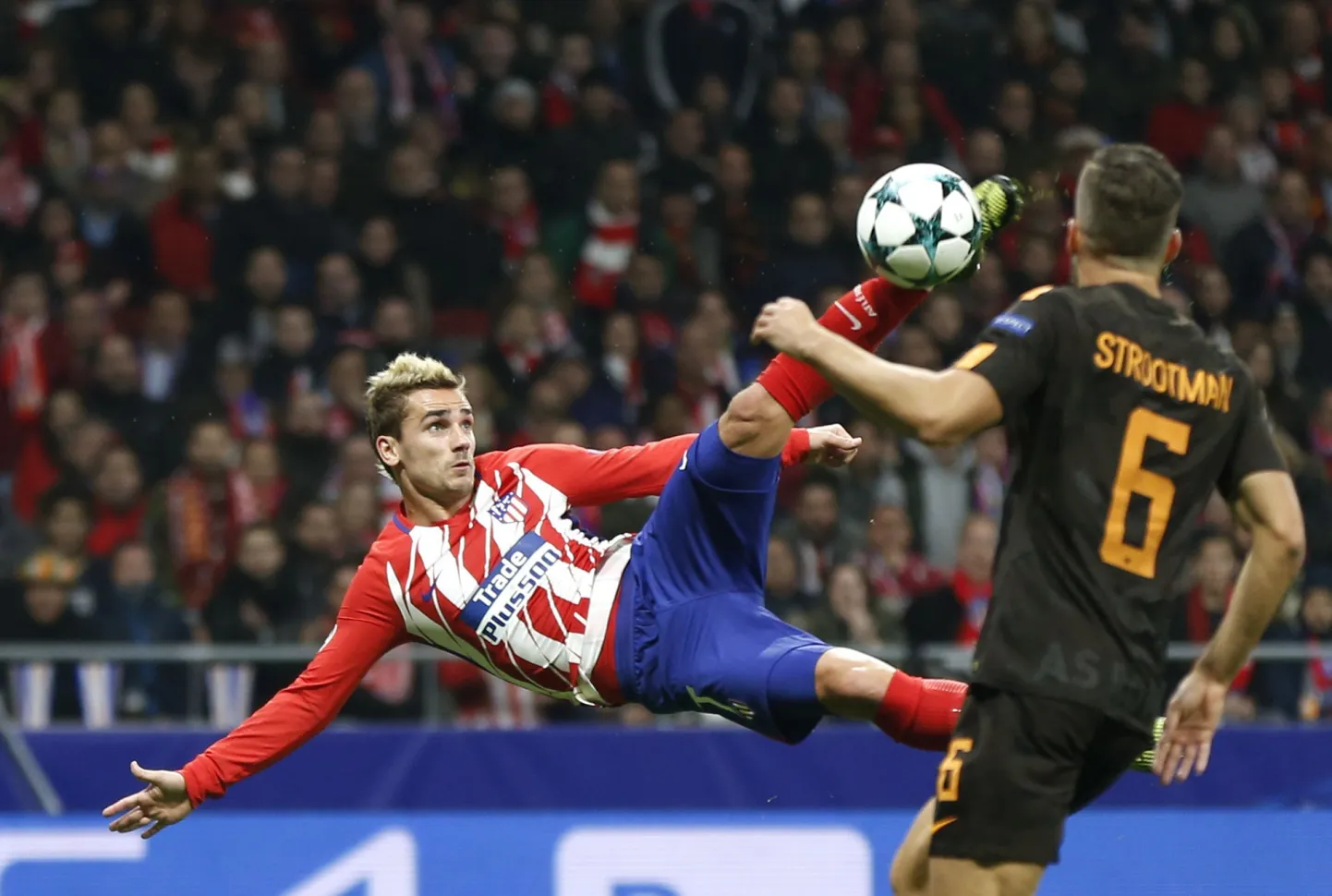 Antoine Griezmanni superlöök aitab Atletico unistust elus hoida.