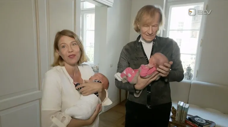 Ilmar Taska ja Hille Karm näitasid kaksikuid.