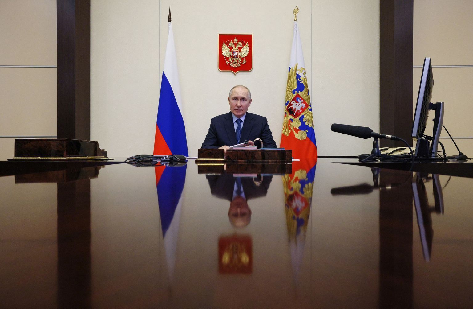Venemaa president Vladimir Putin Moskvas, 11. aprill, 2023.