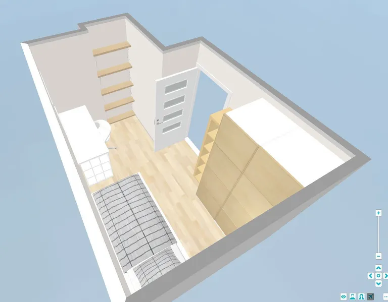 Roomsketcheri 3D joonis.
