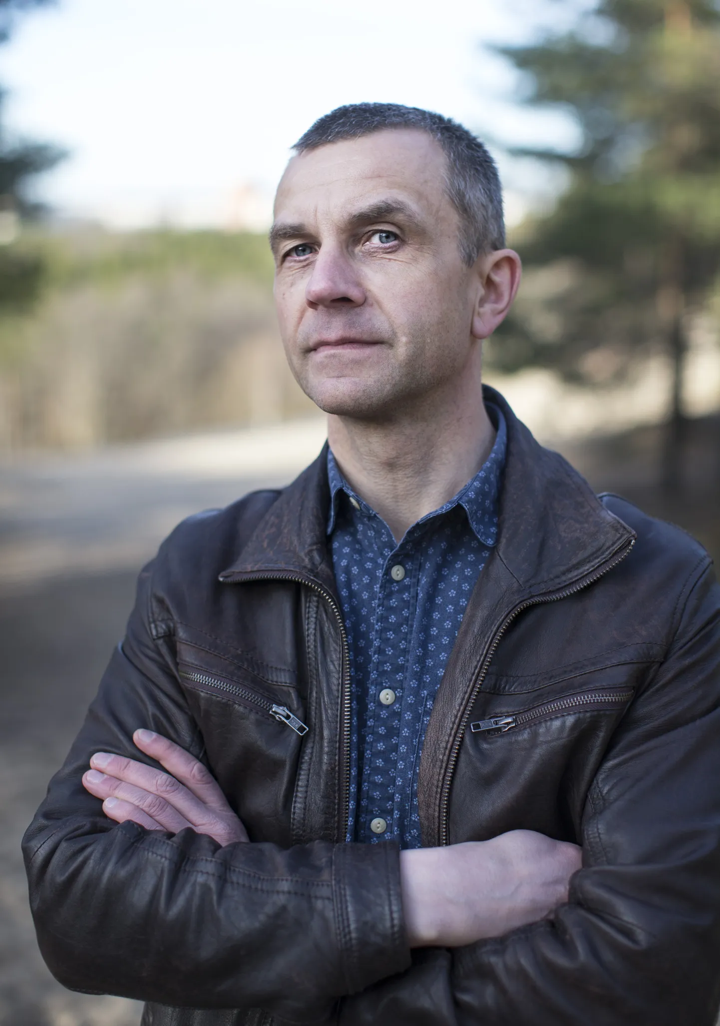 Kirjanik Ilmar Tomusk.