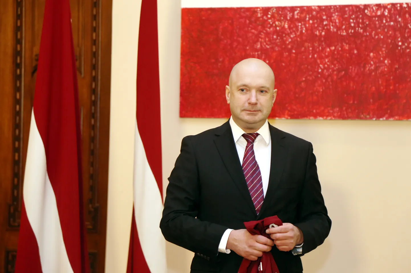 Latvijas florbola savienības prezidents Ilvis Pētersons