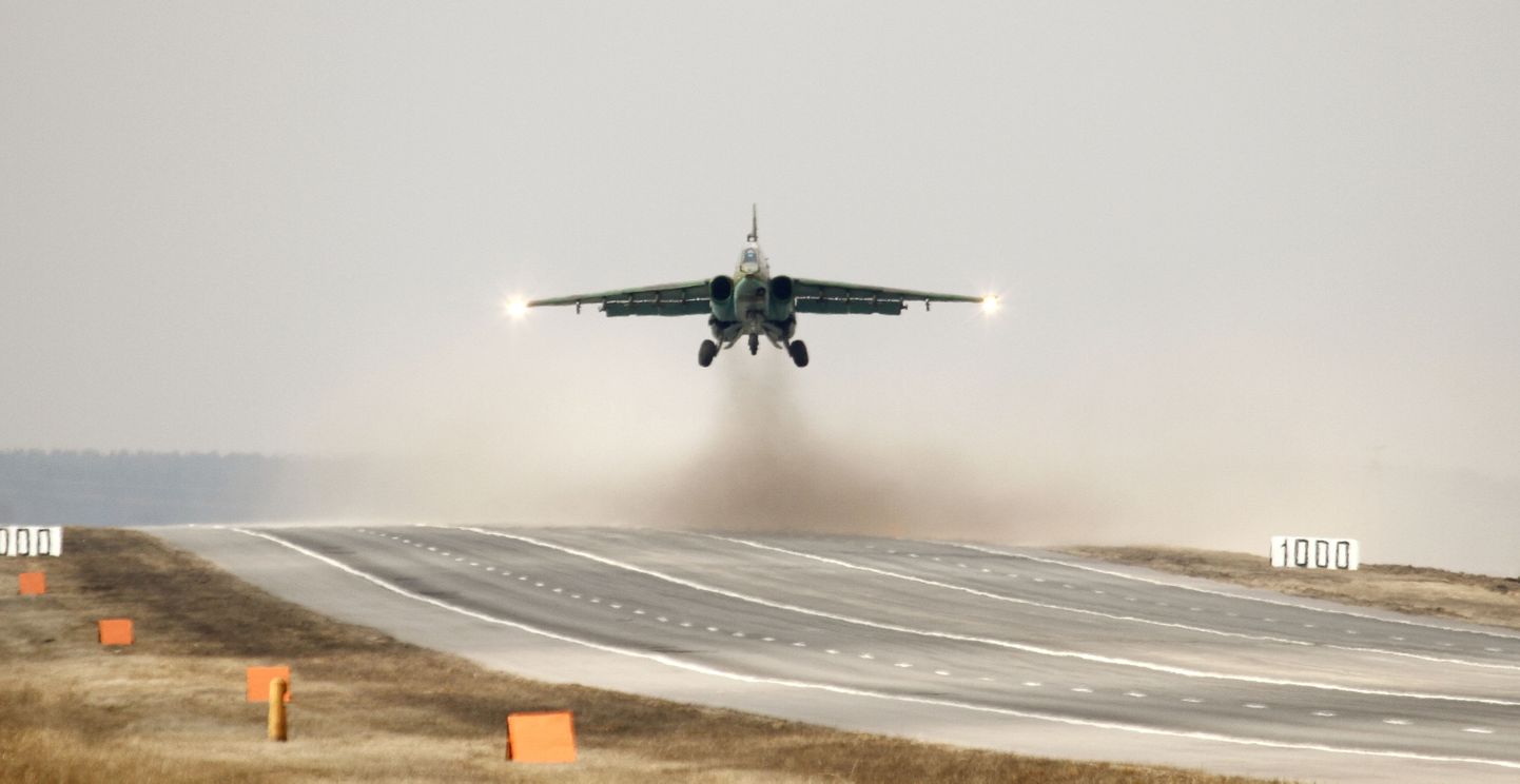 "Su-25" lidmašīna. Ilustratīvs attēls