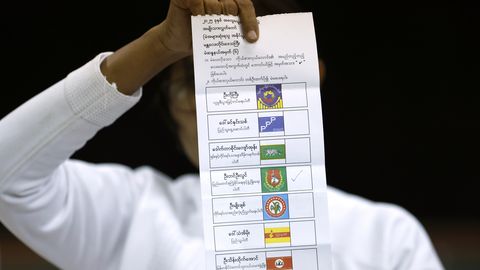 Myanmari hunta korraldatud valimiste esimest vooru ilmestas noorte silmnähtav puudumine
