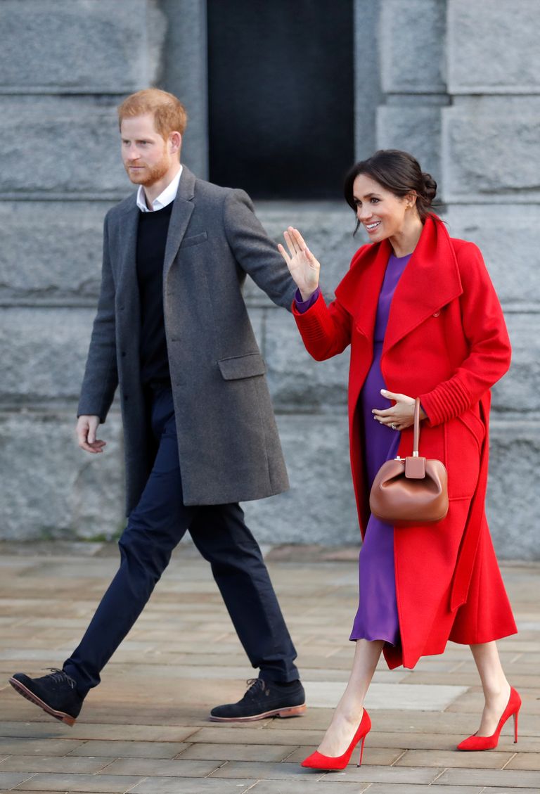 Prints Harry ja Sussexi hertsoginna Meghan 14. jaanuaril 2019 Loode-Inglismaal Birkenheadis