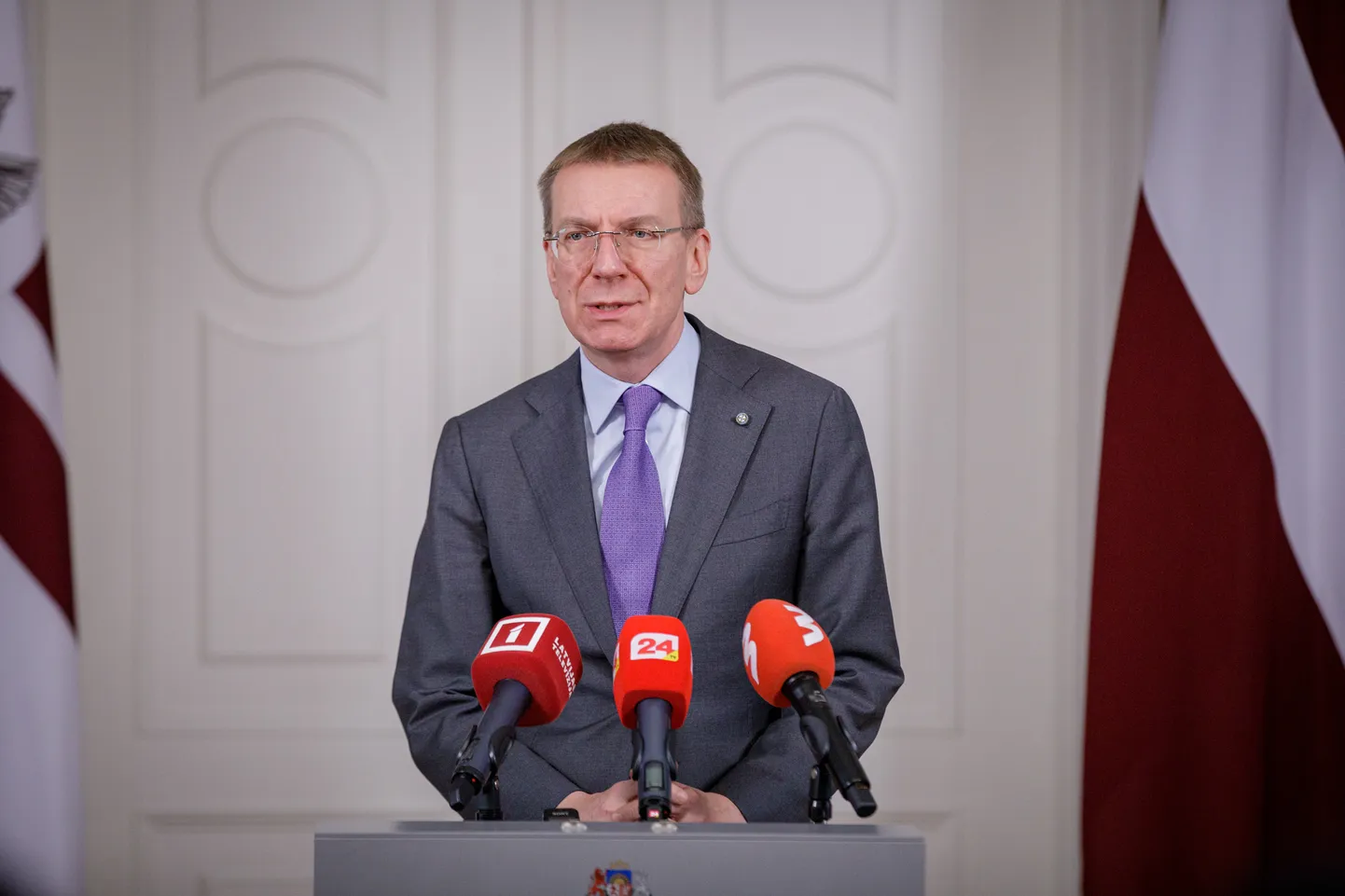 Valsts prezidents Edgars Rinkēvičs.