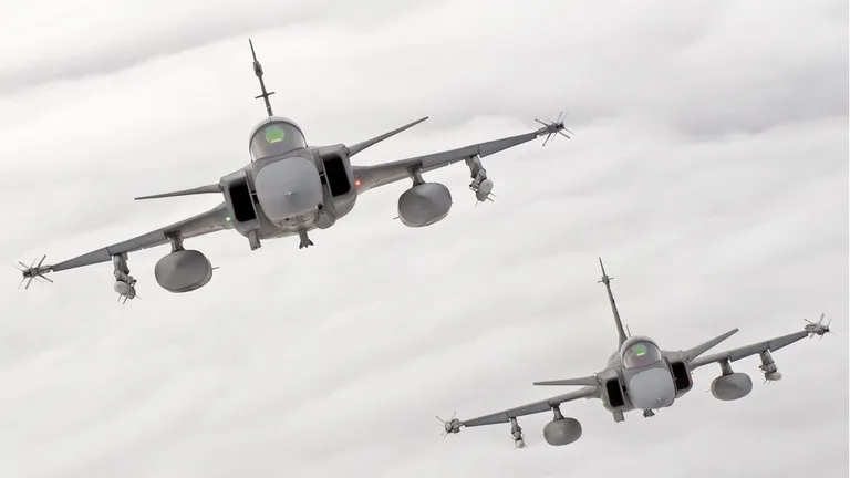 Jas-39 Gripen - еще один возможный истребитель для ВВС Украины