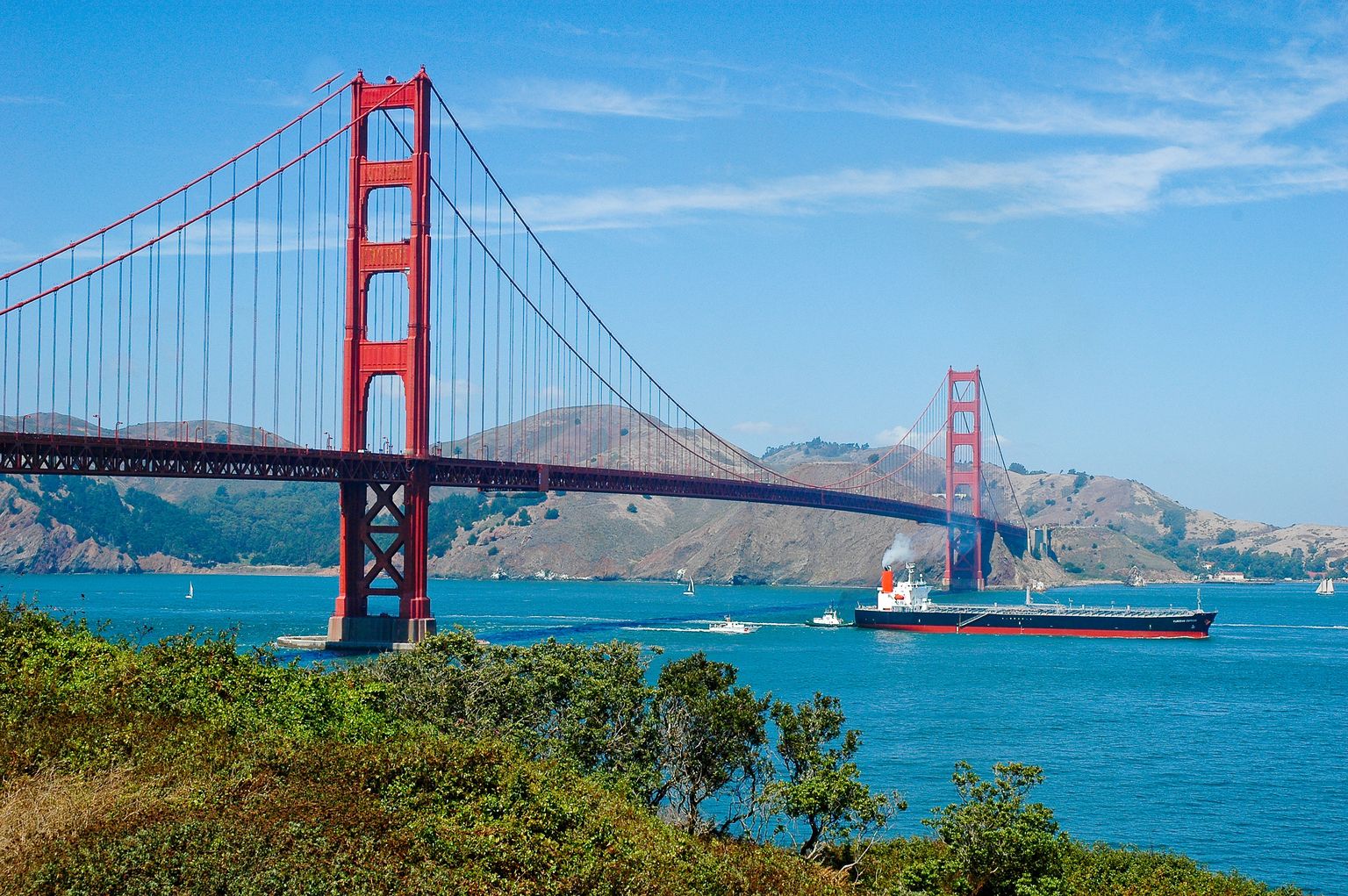 San Francisco ja kuldvärava sild.