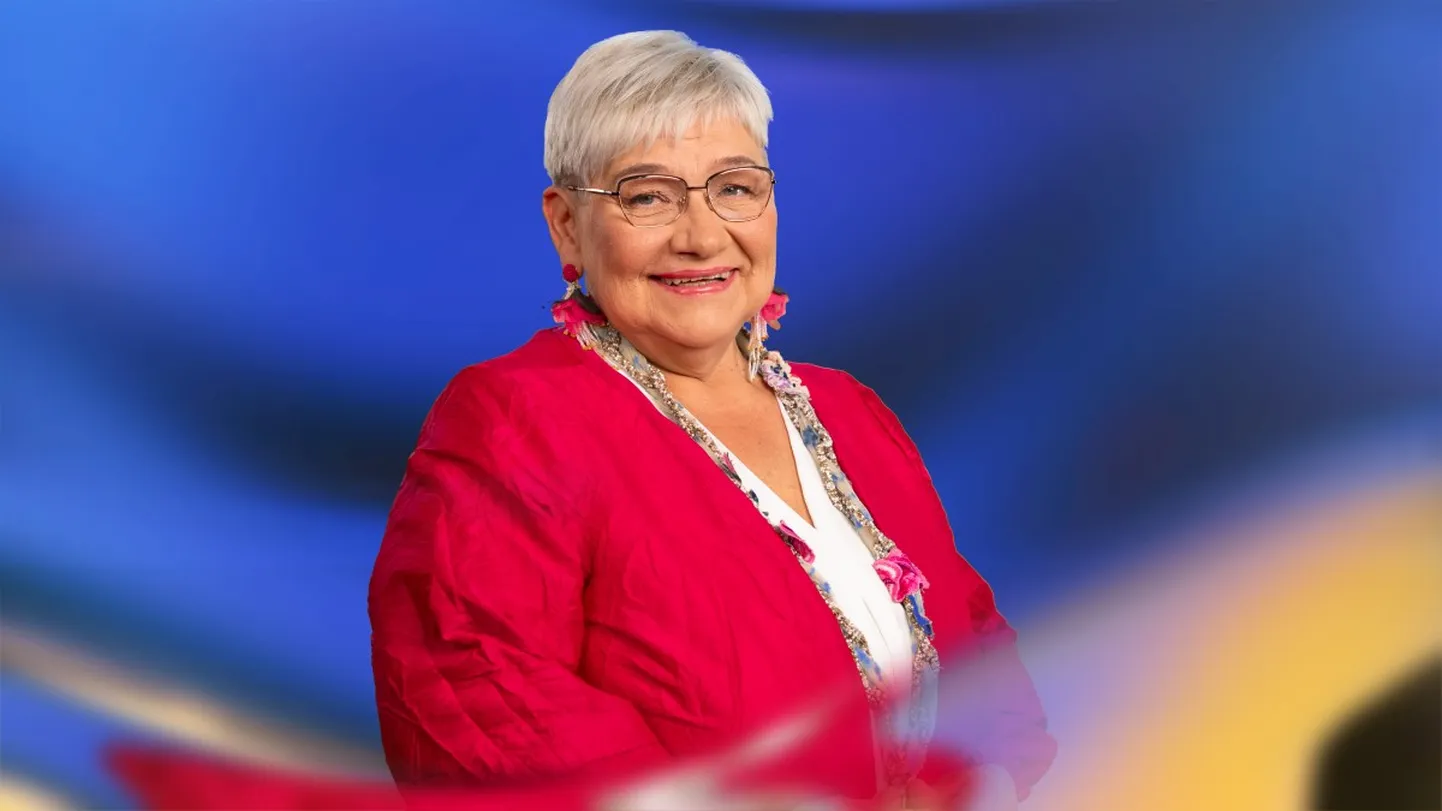 Aasta gümnaasiumiõpetaja Aimi Jõesalu.