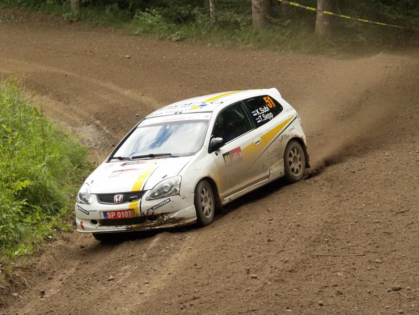 Kristo Subi ja Teele Sepp lõpetasid tänavuse Otepää autoralli absoluutarvestuses võrdlemisi kesise — 
48. kohaga, ent said oma võistlusklassis kolmanda koha trofee.