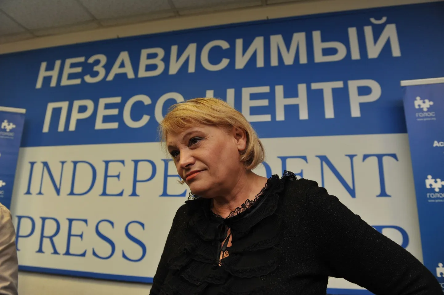 Golos juht Lilia Šibanova.