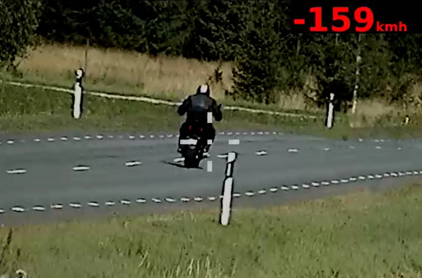 Politsei kiiruskaamera fikseeris mootorratturi liikumiskiiruseks ligi 160 km/h