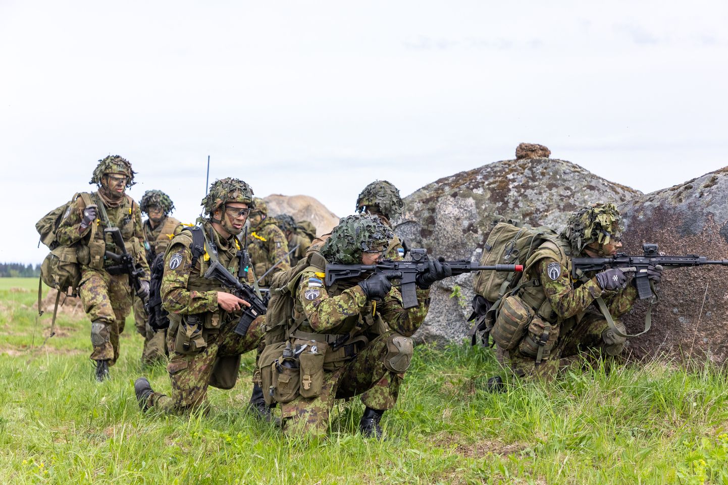 Eesti kaitseväe Maaväe iga-aastane kevadine lahinguõppus Kevadtorm.