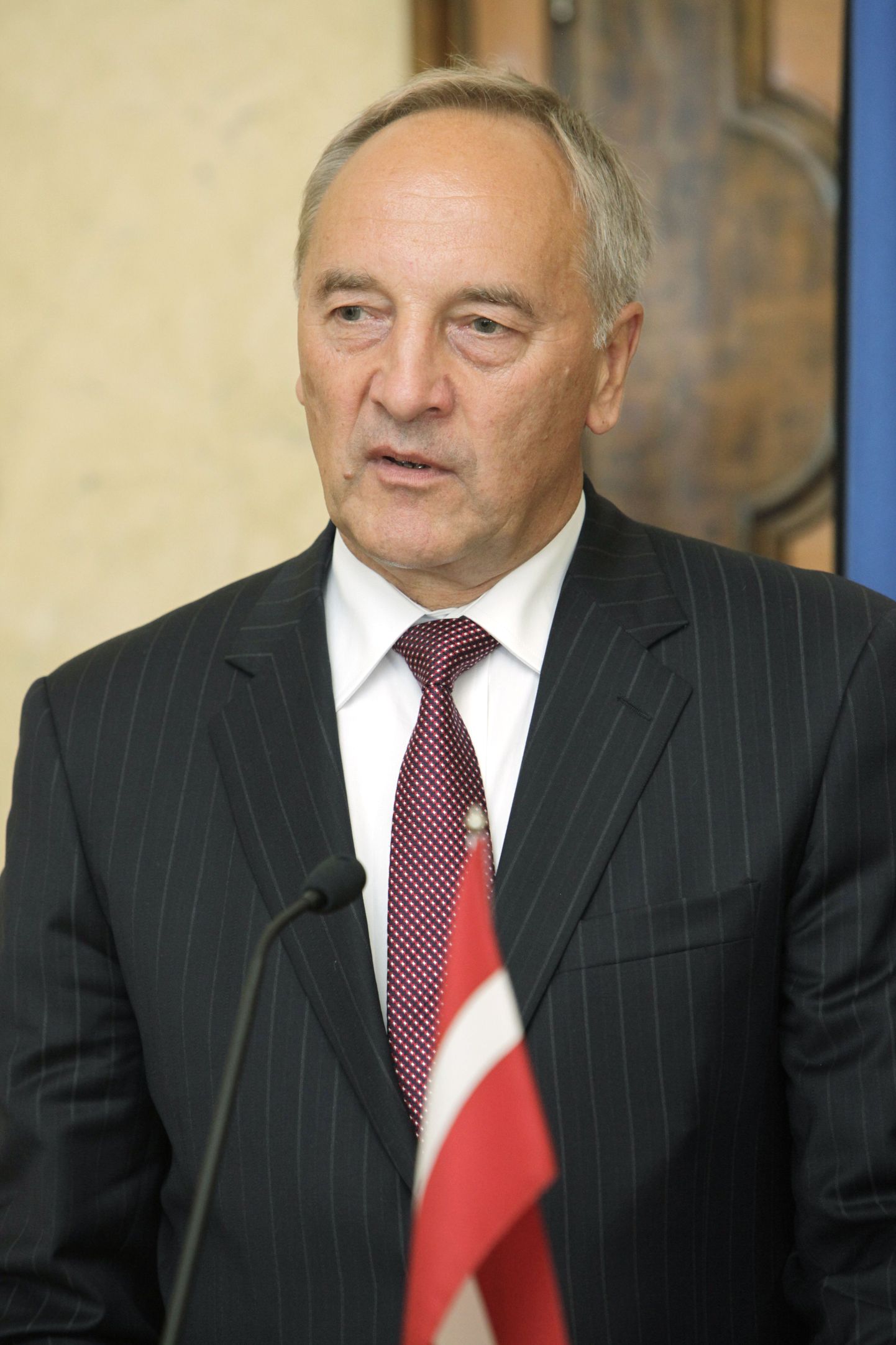 Läti president Andris Bērziņš