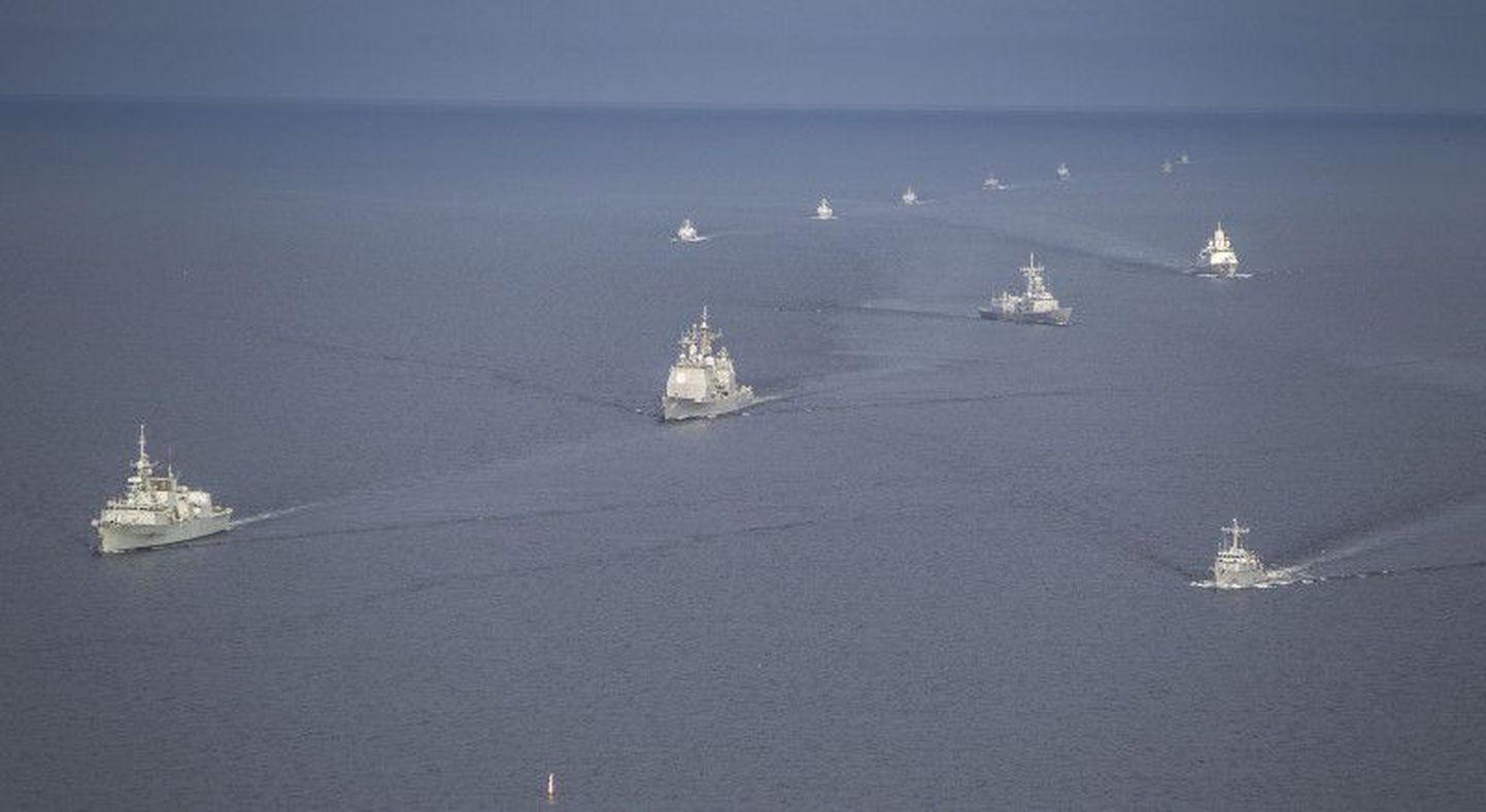 Tallinnasse saabusid NATO laevad.
