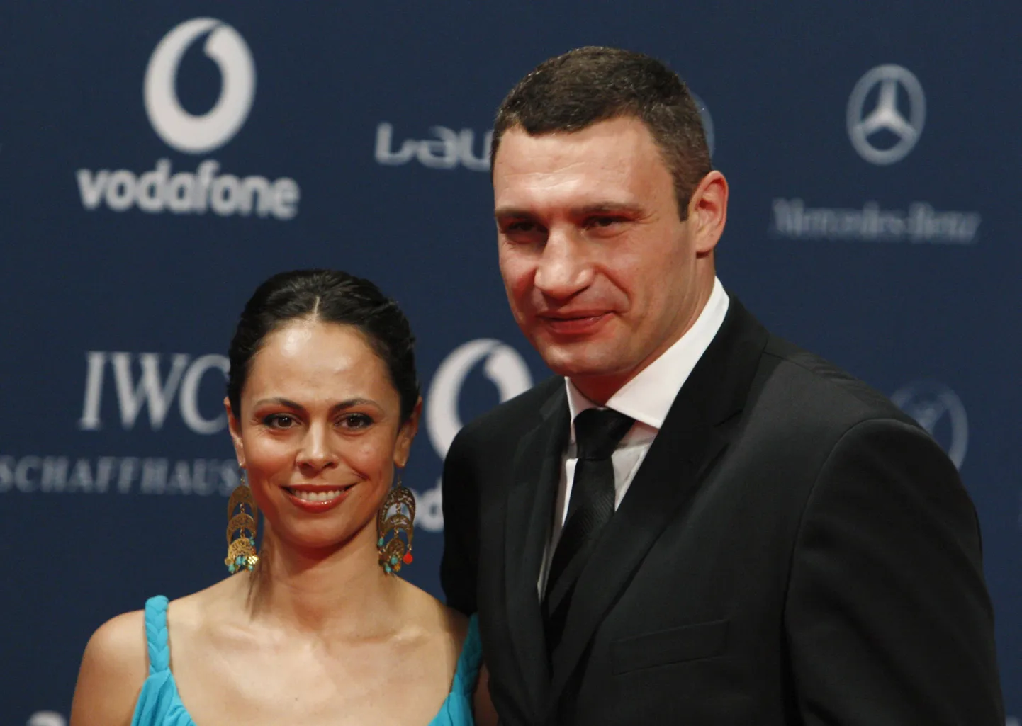 Vitali Klitško abikaasaga