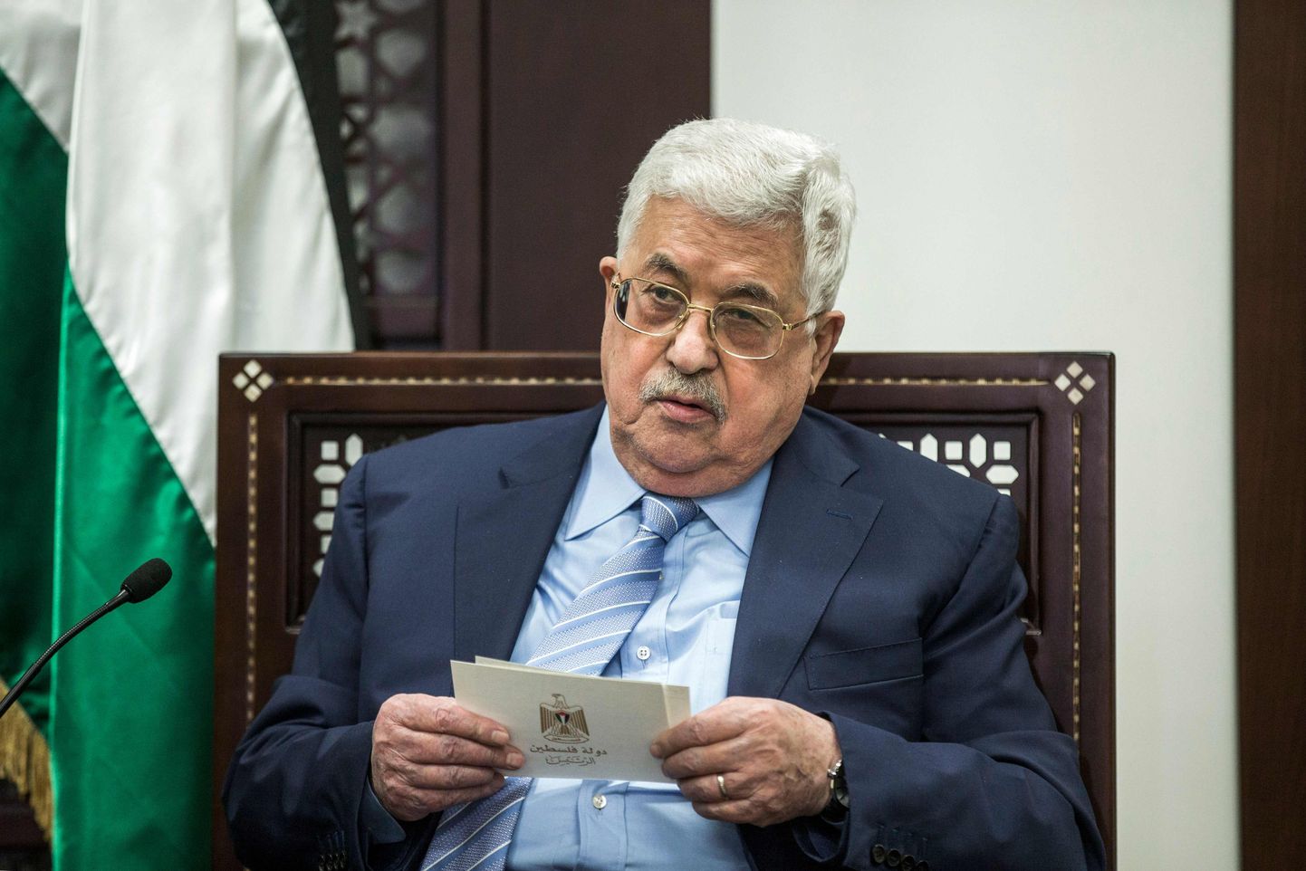 Palestiina president Mahmoud Abbas.
