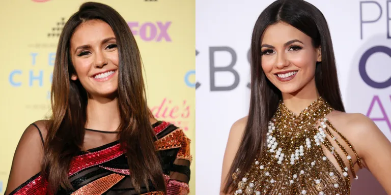 Nina Dobrev (vasakul) ja Victoria Justice.