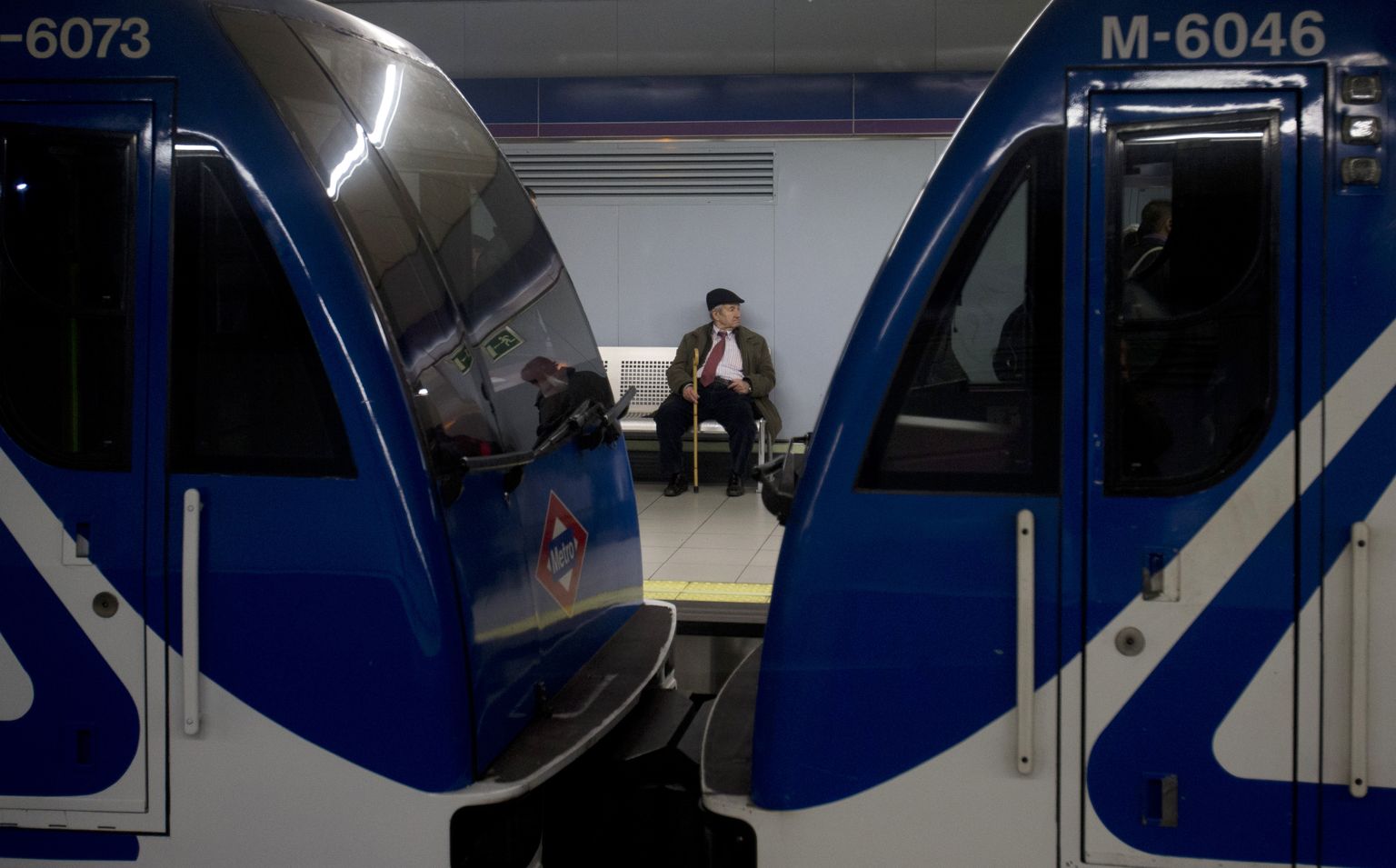 Rong Madridi metroos.