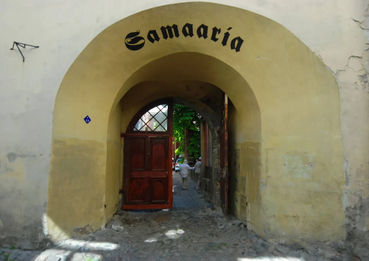 Lai 34/Vaimu 3 nurgamaja, kus kunagi paiknes taimetoitlaste söögikoht.