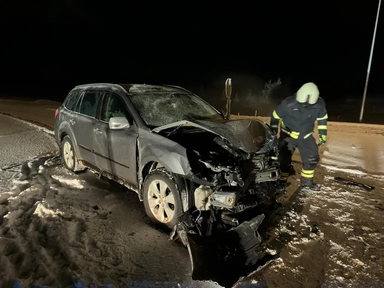 Avarii Ahula ristmikul Järvamaal.