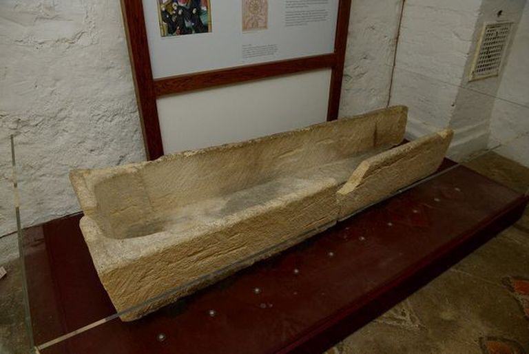 Briti Prittlewell Priory muuseumi 800-aastane kirst