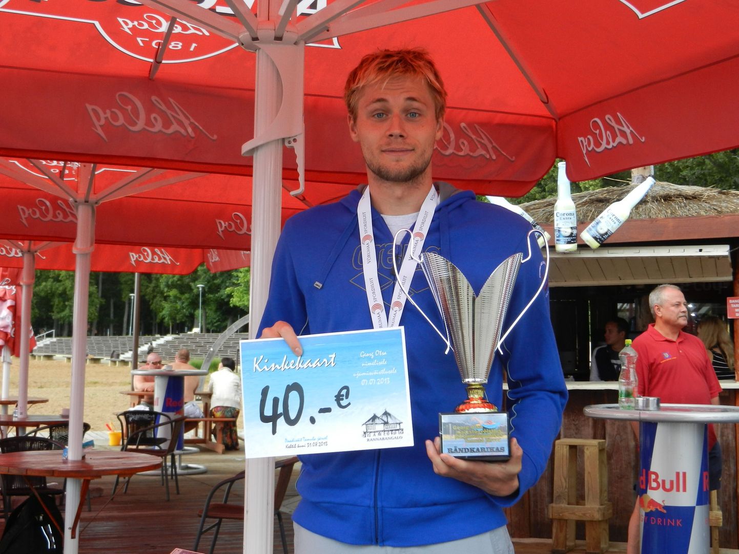 Andres Olvik on võitnud kaks tänavu peetud pikamaaujumise etappi, seda Rõuges ja Võrus.