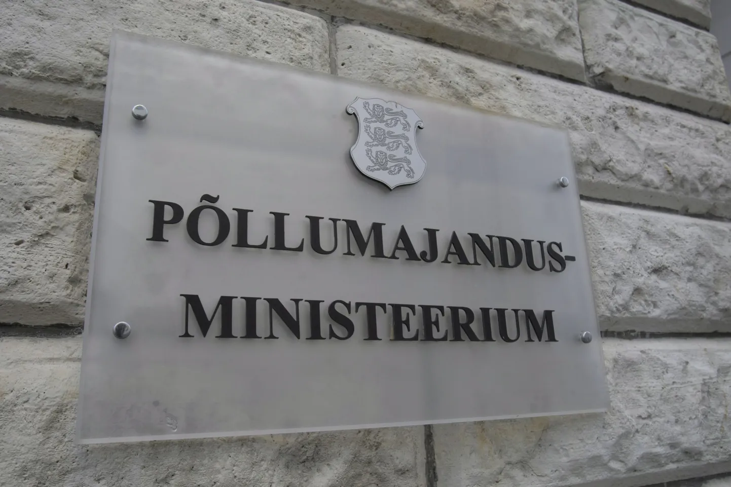 Põllumajandusministeeriumi silt.