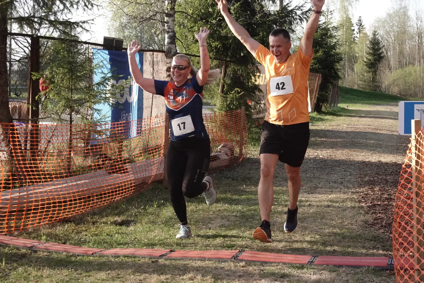 Türi Maratoni II etapp joosti Türi tolli metsa terviseradadel.
