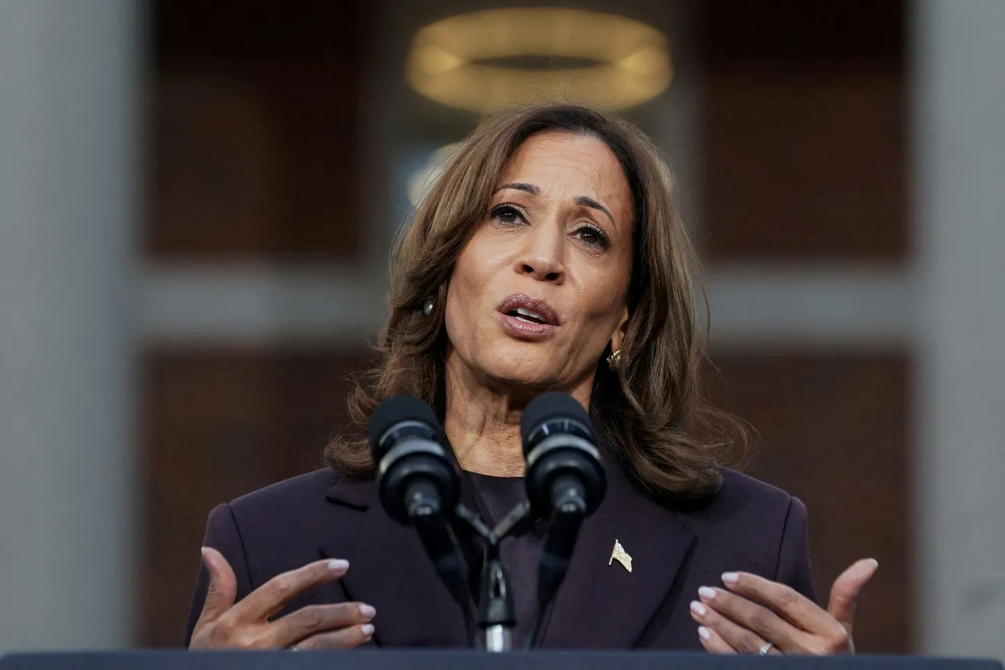 USA asepresident ja demokraatide presidendikandidaat Kamala Harris.