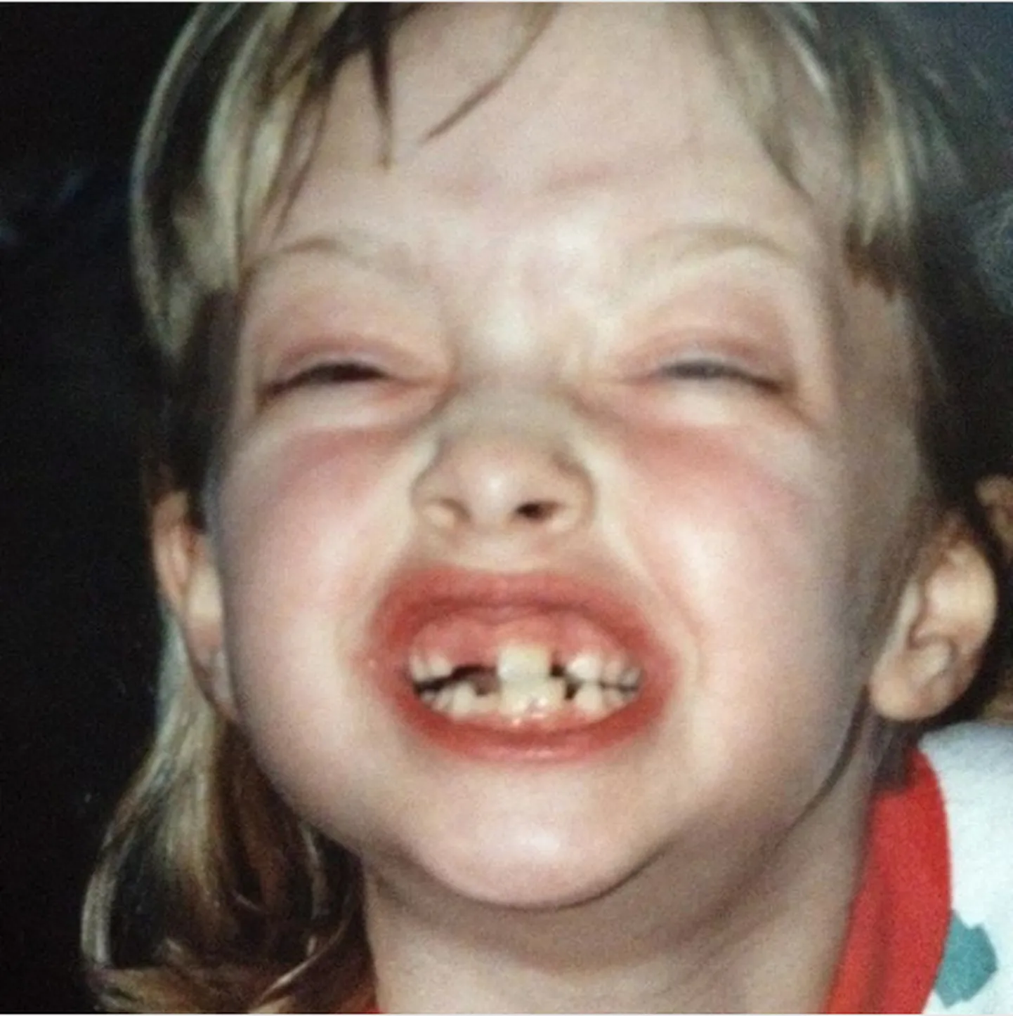 Amanda Seyfried lapsena.