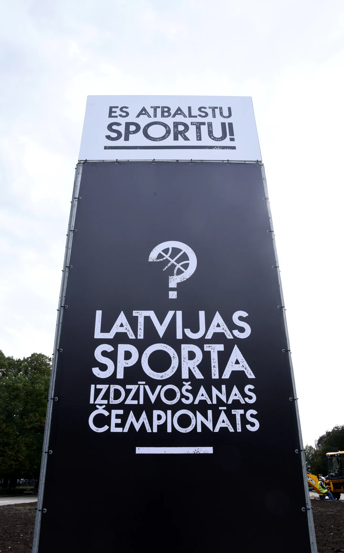 "Es atbalstu sportu!"