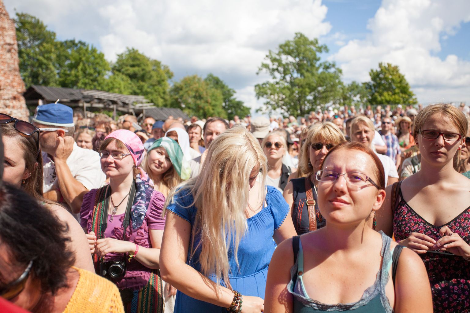 Pärimusmuusika festivali publik