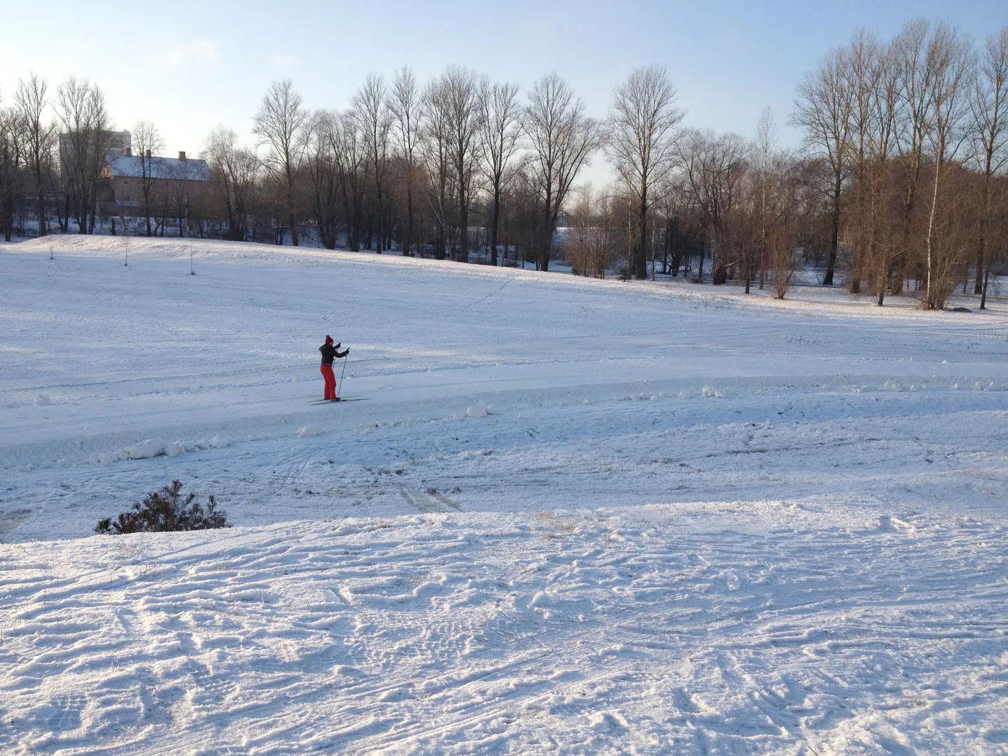 Mõnus suusailm.