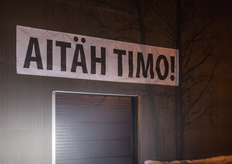 Jäähalli avamisel tänati Timot – meest, kes pani seinad püsti.