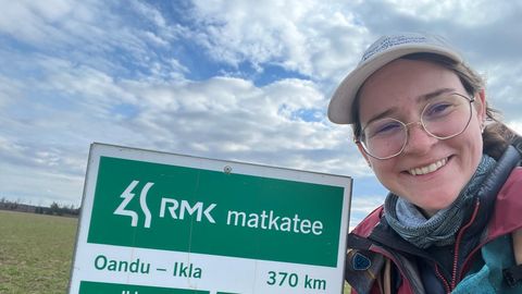 Учитель из США в одиночку прошла пешком с севера на юг всю Эстонию: зачем?