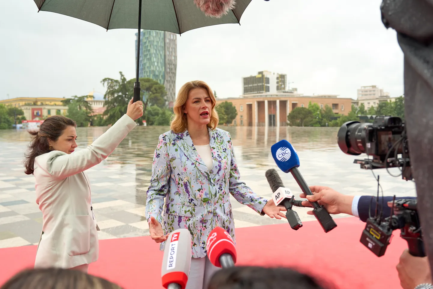 Ministru prezidente Evika Siliņa piedalās Eiropas politiskās kopienas (EPC) sestajā sanāksmē Tirānā, Albānijā.