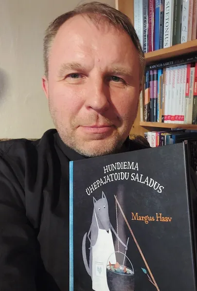 Margus Haav raamatuga «Hundiema ühepajatoidu saladus».