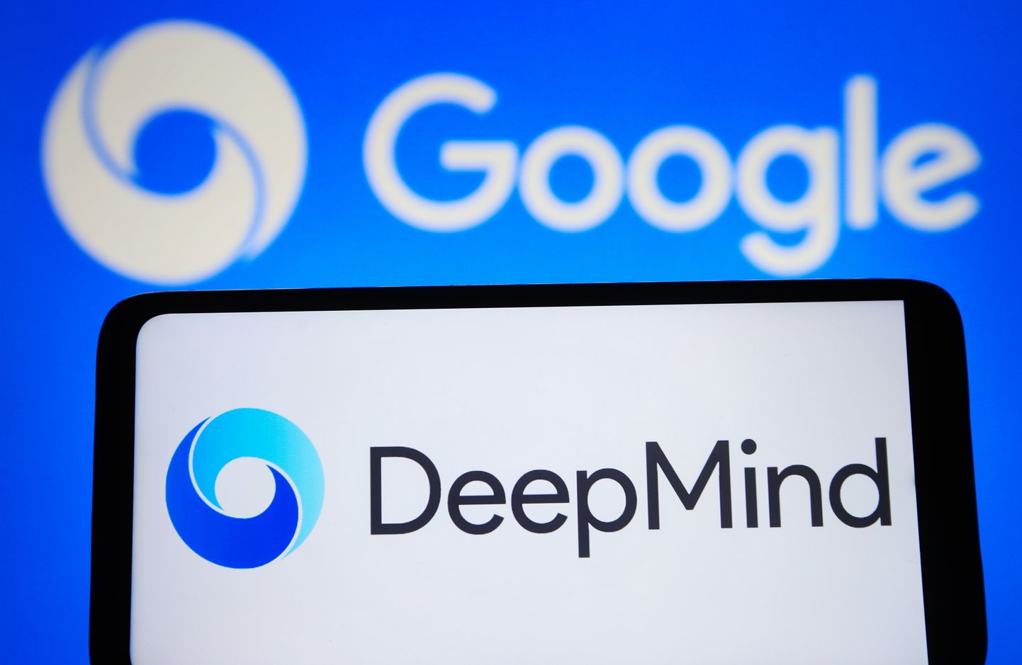 Google DeepMind logo.