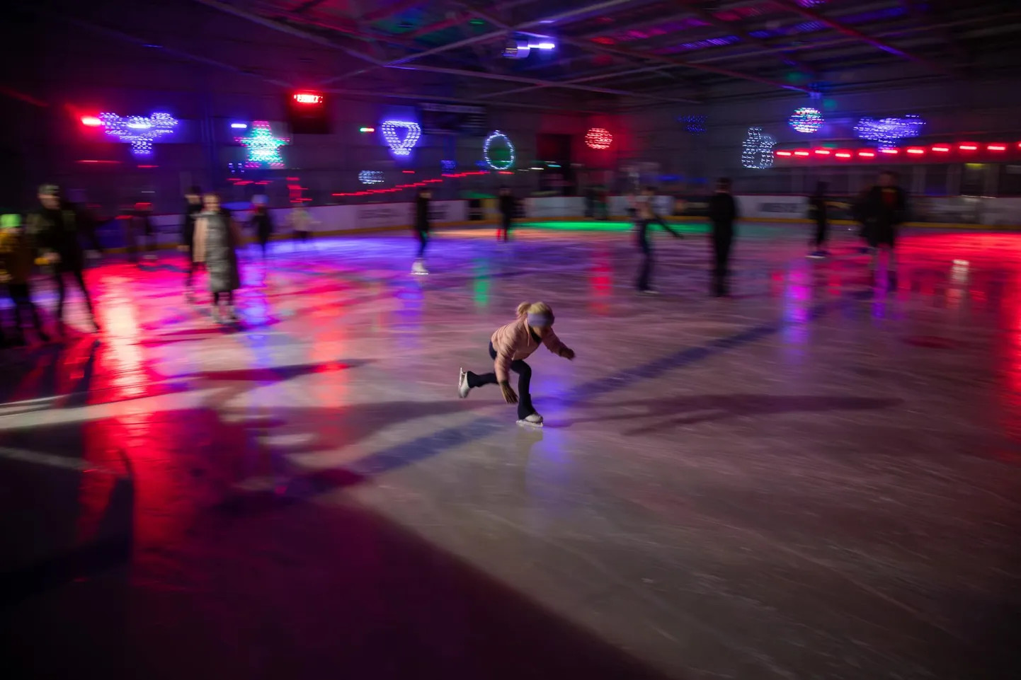 Jäädisko Viljandi jäähallis eelmise aasta oktoobris.