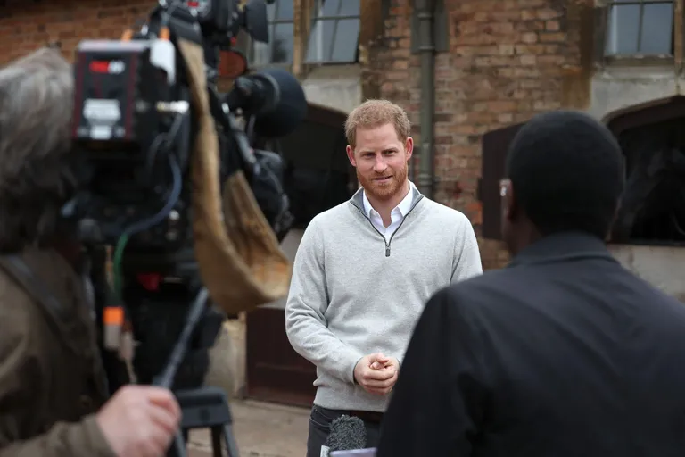 Prints Harry teatamas 6. mail 2019 Windsori lossi hoovis, et ta naine, Sussexi hertsoginna Meghan sünnitas poja