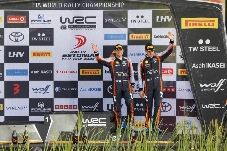 Ott Tänak ja Martin Järveoja said 2022. aastal Rally Estonial kolmanda koha. Mullu lõpetati Ford Pumaga alles kaheksandana.