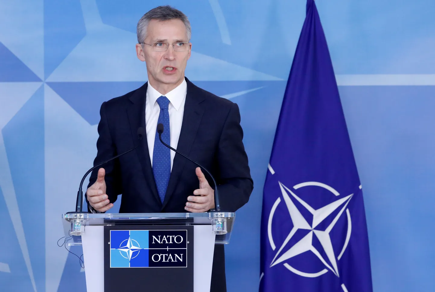 NATO peasekretär Jens Stoltenberg.