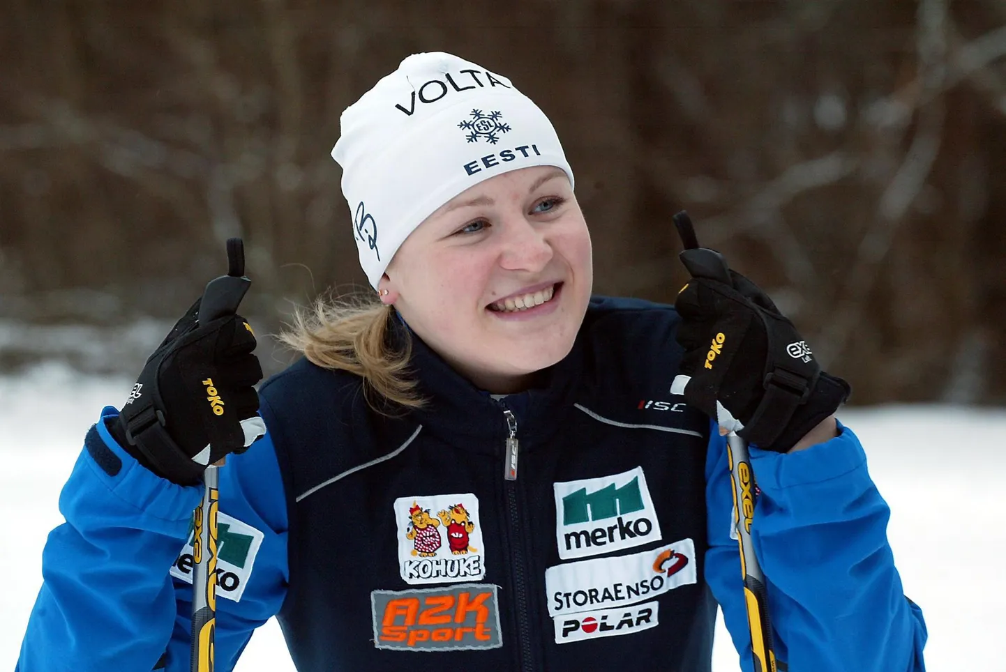 Kaili Ots (Sirge) osales 2006. aasta Torino talimängudel murdmaasuusatamises.