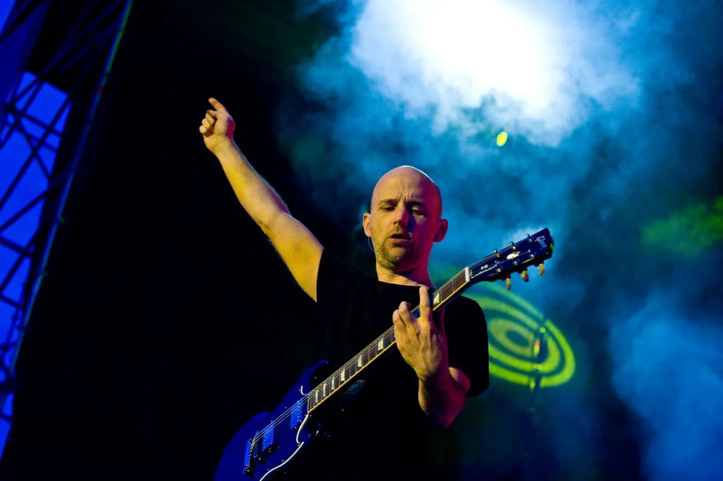 Moby kontsert Õllesummeri avapäeval 8. juulil 2009 lauluväljakul