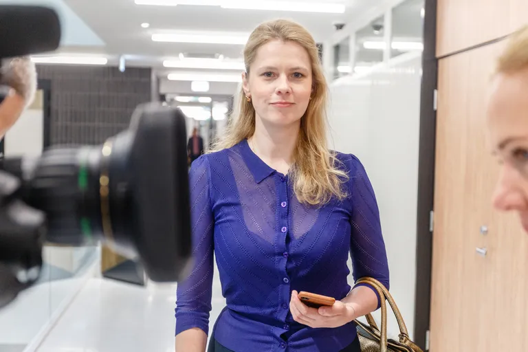 Katrin Lust Harju maakohtus 27. mai 2019. aastal.