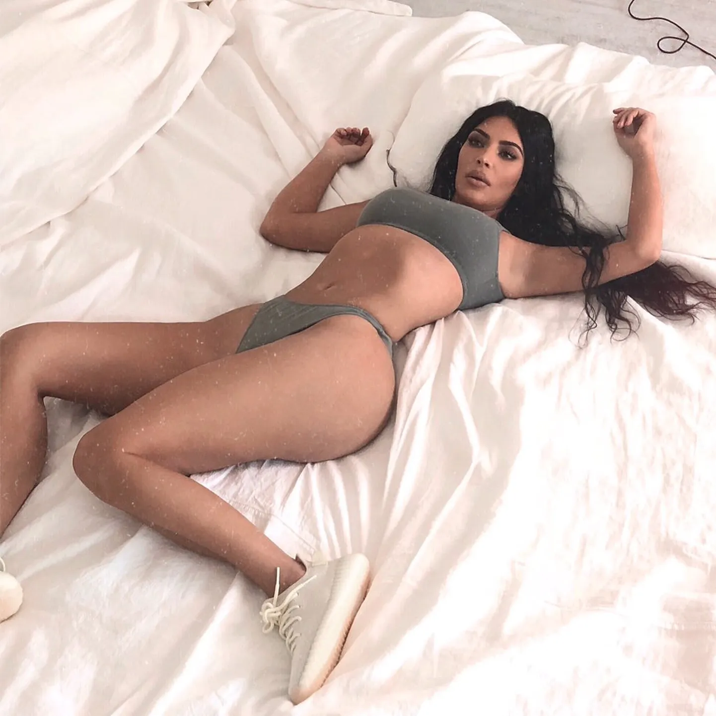 Kim Kardashian.