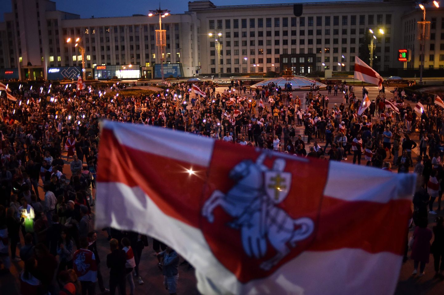 Baltkrievijā 20.augustā turpinās miermīlīgi protesti pret negodīgām vēlēšanām un vardarbību