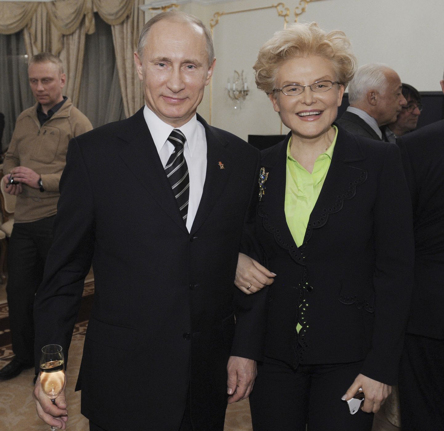 Владимир Путин и Елена Малышева