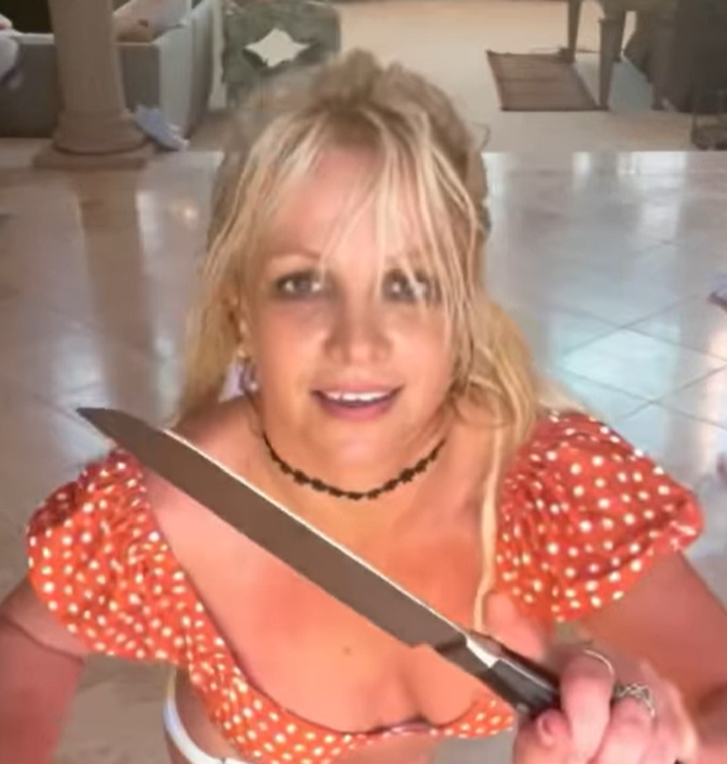 Бритни Спирс. Скриншот из видео.